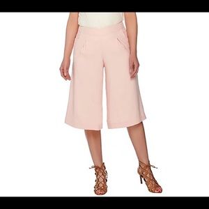 G.I.L.I. Culottes, size 10-light pink/blush color